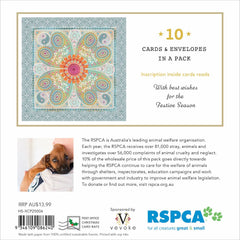 RSPCA Christmas Card Pack - Christmas Heart