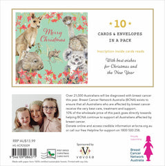 BCNA Christmas Card Pack - Animal Greetings