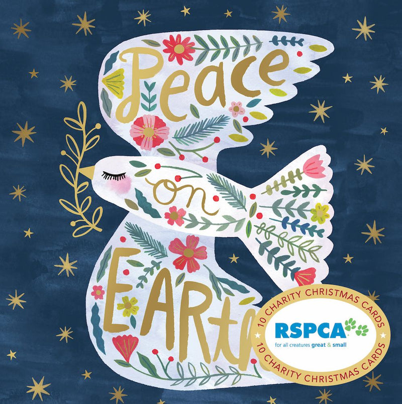 RSPCA Christmas Card Pack - Peace On Earth