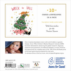 CMRI Christmas Card Pack - Wreck The Halls