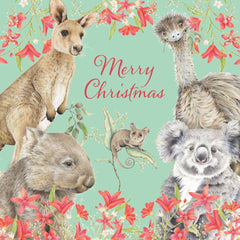 BCNA Christmas Card Pack - Animal Greetings