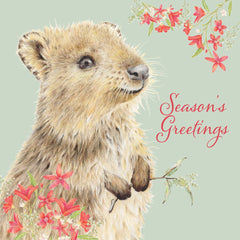 CMRI Christmas Card Pack - Quokka Greetings