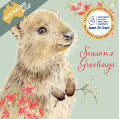 CMRI Christmas Card Pack - Quokka Greetings