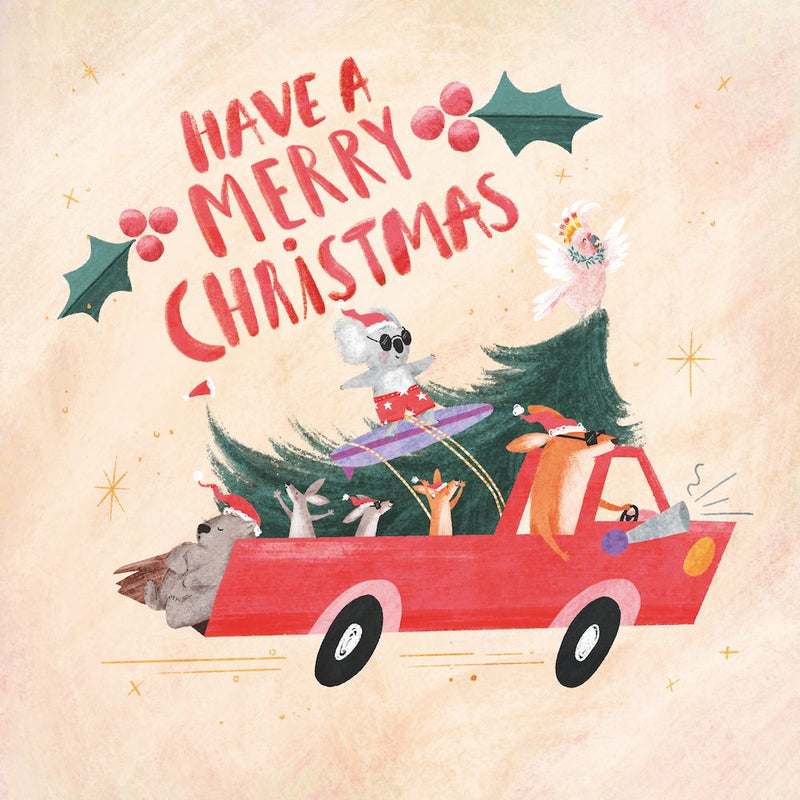 CMRI Christmas Card Pack - Christmas Ride