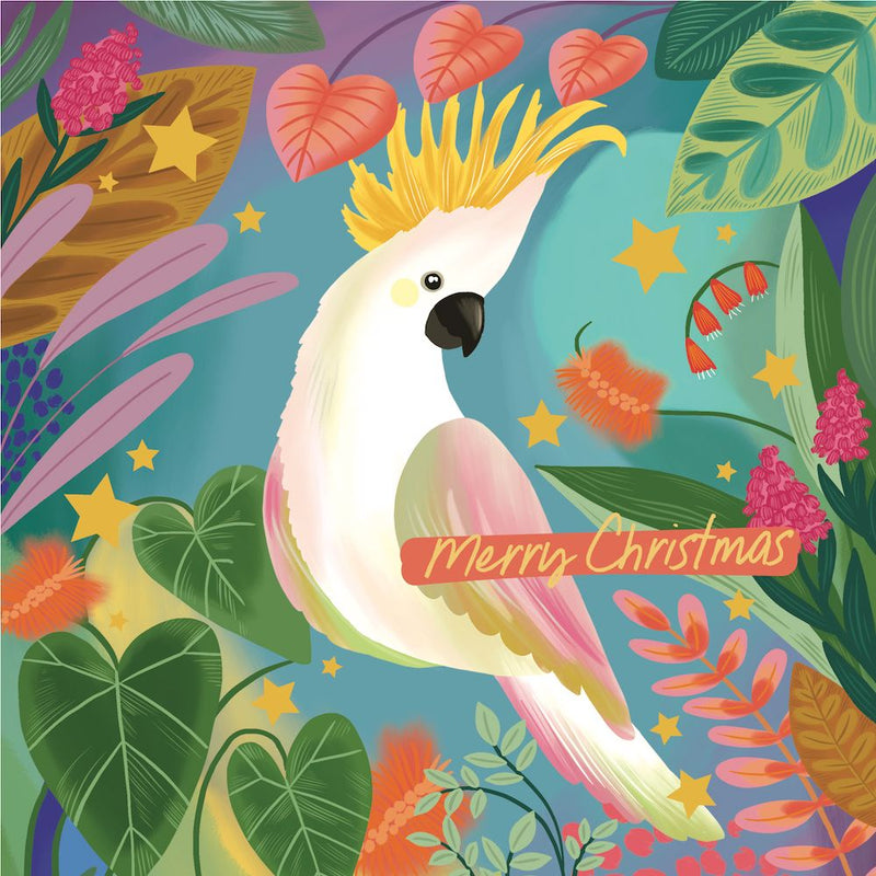 RSPCA Christmas Card Pack - Cockatoo