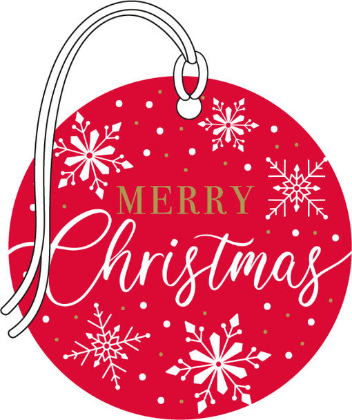 Tag Pk4 - Kraft Circle (Foil, 152x100mm)