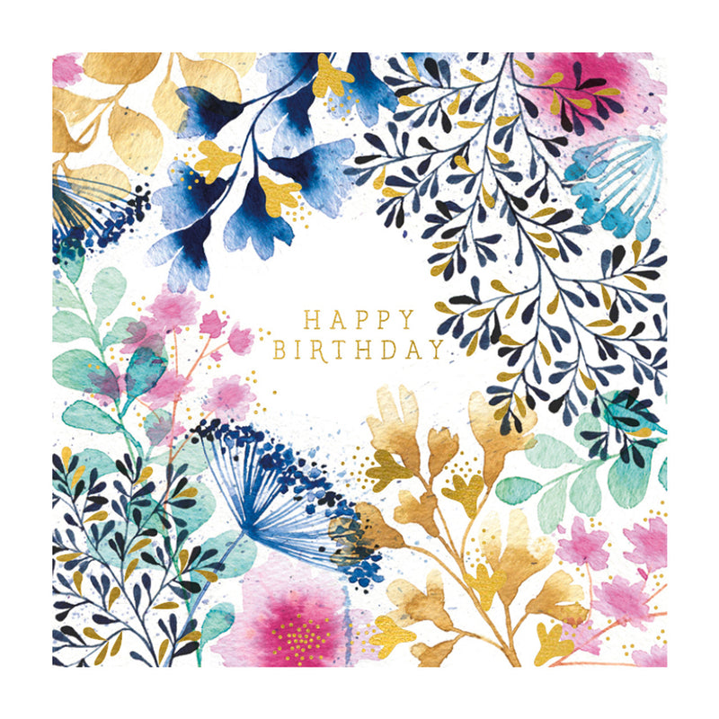 HB - Birthday Blossom (Embossed/Foil)