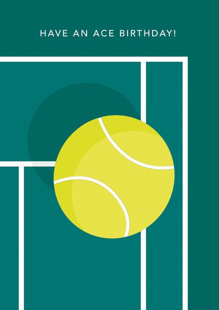 HB - Ace Birthday Tennis Ball & Court