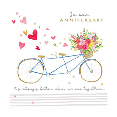 Anniversary - On Our Tandem Bike