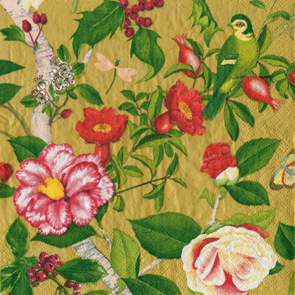 Christmas Chinoiserie Gold - Cocktail