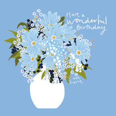 HB - Wonderful Birthday - Vase