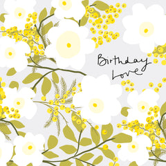 HB Birthday Love Floral