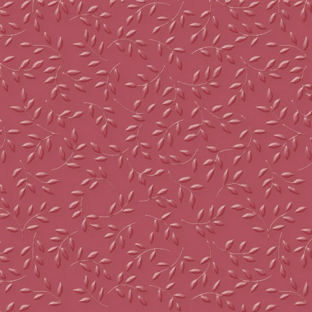 Lunch Napkins - Texture - Leaves Red (Pkt16)
