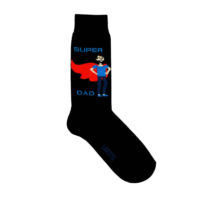 Super Dad Socks - Black