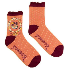 Ladies Initial Socks - G