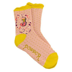 Ladies Initial Socks - J