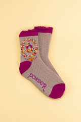 Ladies Initial Socks - Q