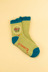 Ladies Initial Socks - W