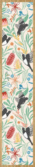 Australian Wood Bookmark - Magpie Flora