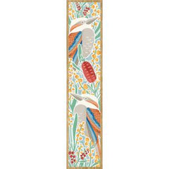 Australian Wood Bookmark - Kookaburras & Wattle