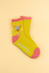 Ladies Initial Socks - Y