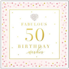 Fabulous 50 Birthday Wishes