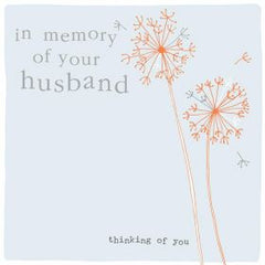 In Memory of your Husband