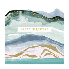 HB - Abstract Waves (Embossed/Foil)