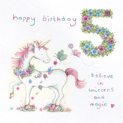 5th Birthday - Unicorns and Magic