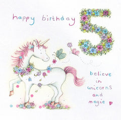 5th Birthday - Unicorns and Magic