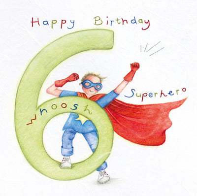 6th Birthday - Superhero