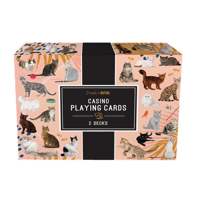 Curious Cats Casino Playing Cards