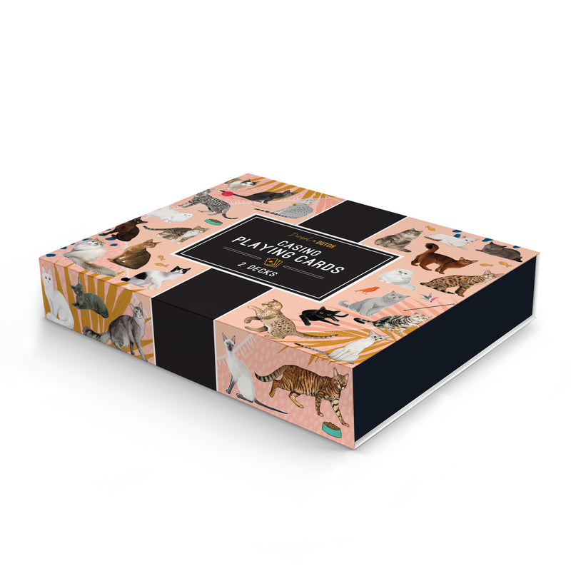 Curious Cats Casino Playing Cards