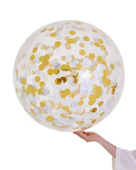 Metallic Jumbo Confetti Balloon