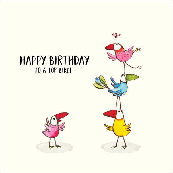Happy Birthday - Twigseeds Greeting Card