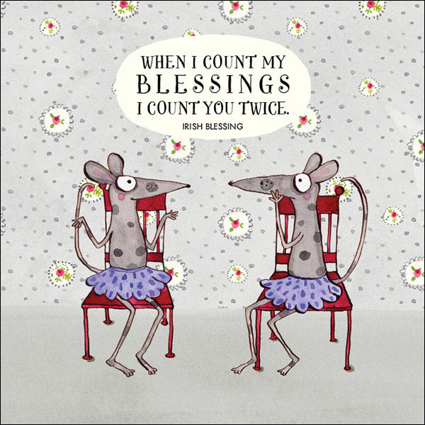 When I count - Twigseeds Greeting Card