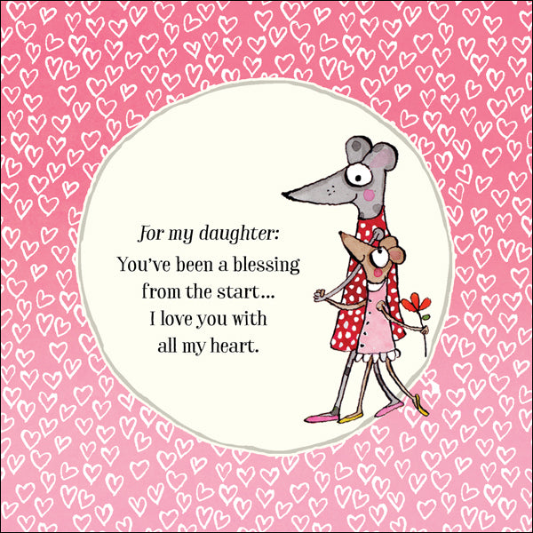 For my daughter - Twigseeds Greeting Card