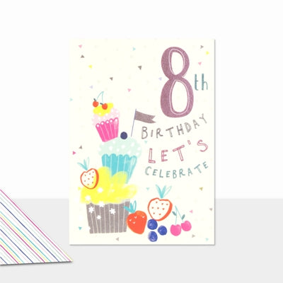 8th Birthday - Let's Celebrate (Girl)