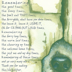 Remembering Dog