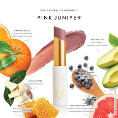 Luk Beautifood Lip Nourish – Pink Juniper Natural Lipstick