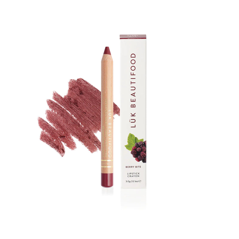 Natural Lipstick Crayon in Berry Bite