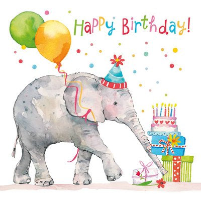 HB - Birthday Elephant