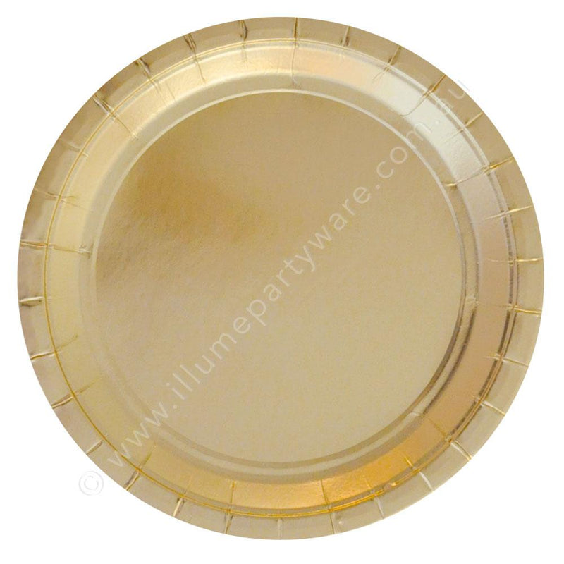 Gold Foil Large Plates