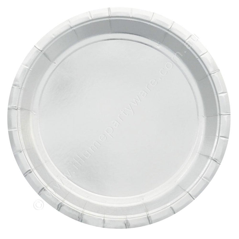 Silver Foil Large Plates